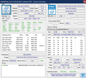 Dell Latitude 14 5410 - HWiNFO.