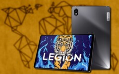 Le Lenovo Legion Y700 a été présenté comme un concurrent de l&#039;iPad Mini 6 Apple. (Image source : Lenovo/Unsplash - edited)