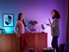 Un nouvel outil d'intelligence artificielle serait en passe d'être intégré à l'application d'éclairage intelligent Philips Hue. (Source de l'image : Philips Hue) 