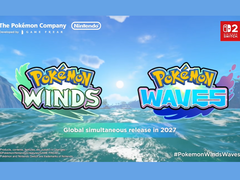 Une capture d'écran de la bande-annonce de Pokémon Vents et Pokémon Vagues