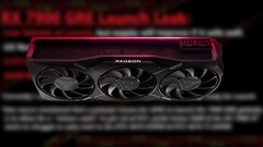 La Radeon RX 7900 GRE a une horloge moyenne de 1,88 GHz. (Source : Moore&#039;s Law Is Dead/AMD/edited)