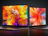 Xiaomi a lancé les ordinateurs portables RedmiBook Pro 15 (L) et RedmiBook Pro 14 (R) en Chine. (Source de l'image : Xiaomi)