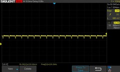 75 % de luminosité : gradation DC 120 Hz