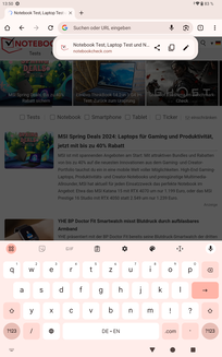 Clavier vertical