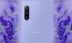 Le Sony Xperia 10 IV est sorti dans une gamme de couleurs comprenant le noir, le blanc, la menthe et la lavande. (Image source : Sony - édité)