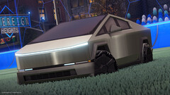 Cybertruck arrive dans Rocket League et Fortnite (Image source : Rocket League/X)