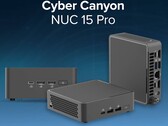 Le nouveau mini-PC Cyber NUC 15 Pro est configurable avec différents processeurs (Image source : Simply NUC)