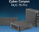 Le nouveau mini-PC Cyber NUC 15 Pro est configurable avec différents processeurs (Image source : Simply NUC)