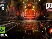 Doom Eternal sur PC bénéficiera d'une refonte visuelle avec des réflexions par traçage de rayons et une mise à l'échelle DLSS (Image source : NVIDIA)