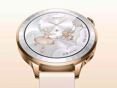 L'Oppo Watch X3 Mini dans l'une de ses trois couleurs de lancement.