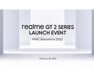 La série GT2 a une nouvelle date de lancement. (Source : Realme)