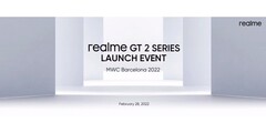 La série GT2 a une nouvelle date de lancement. (Source : Realme)