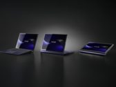 Le Vaio T Kachi-iro Special Edition présenté dans trois positions grâce à son design multi-flip