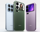 Le Xiaomi 17, le Xiaomi 17 Pro Max et le Xiaomi 17 Pro de gauche à droite. (Source de l'image : Xiaomi)