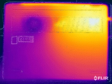 Test de résistance aux températures de surface (en bas)