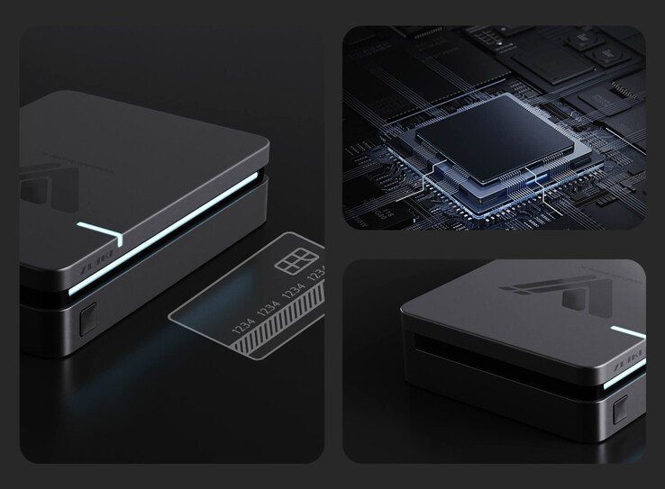 Le mini PC Vividnode présente un encombrement compact impressionnant.