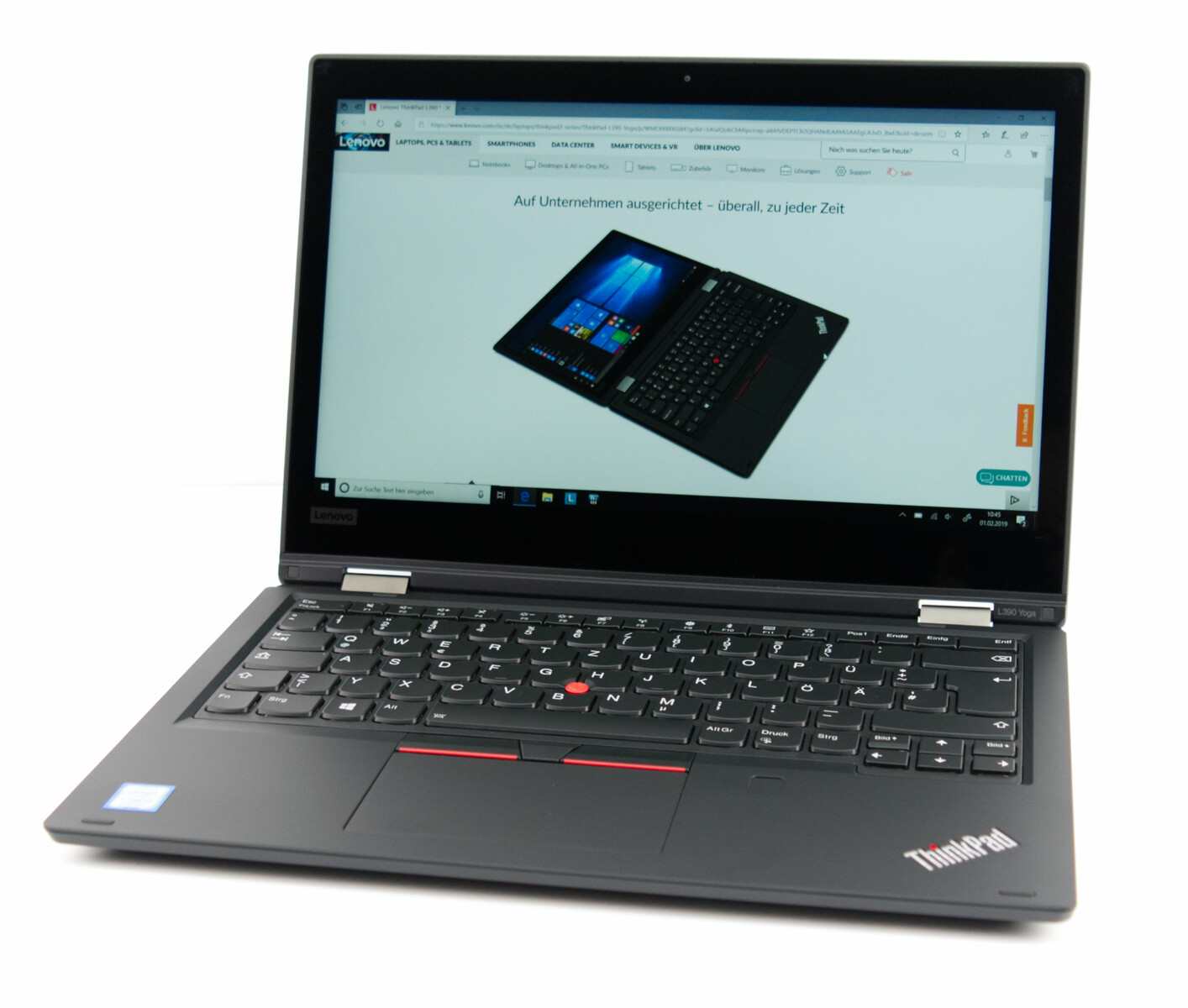 Lenovo Thinkpad L390 Yoga 20nt000xge Notebookcheck Fr