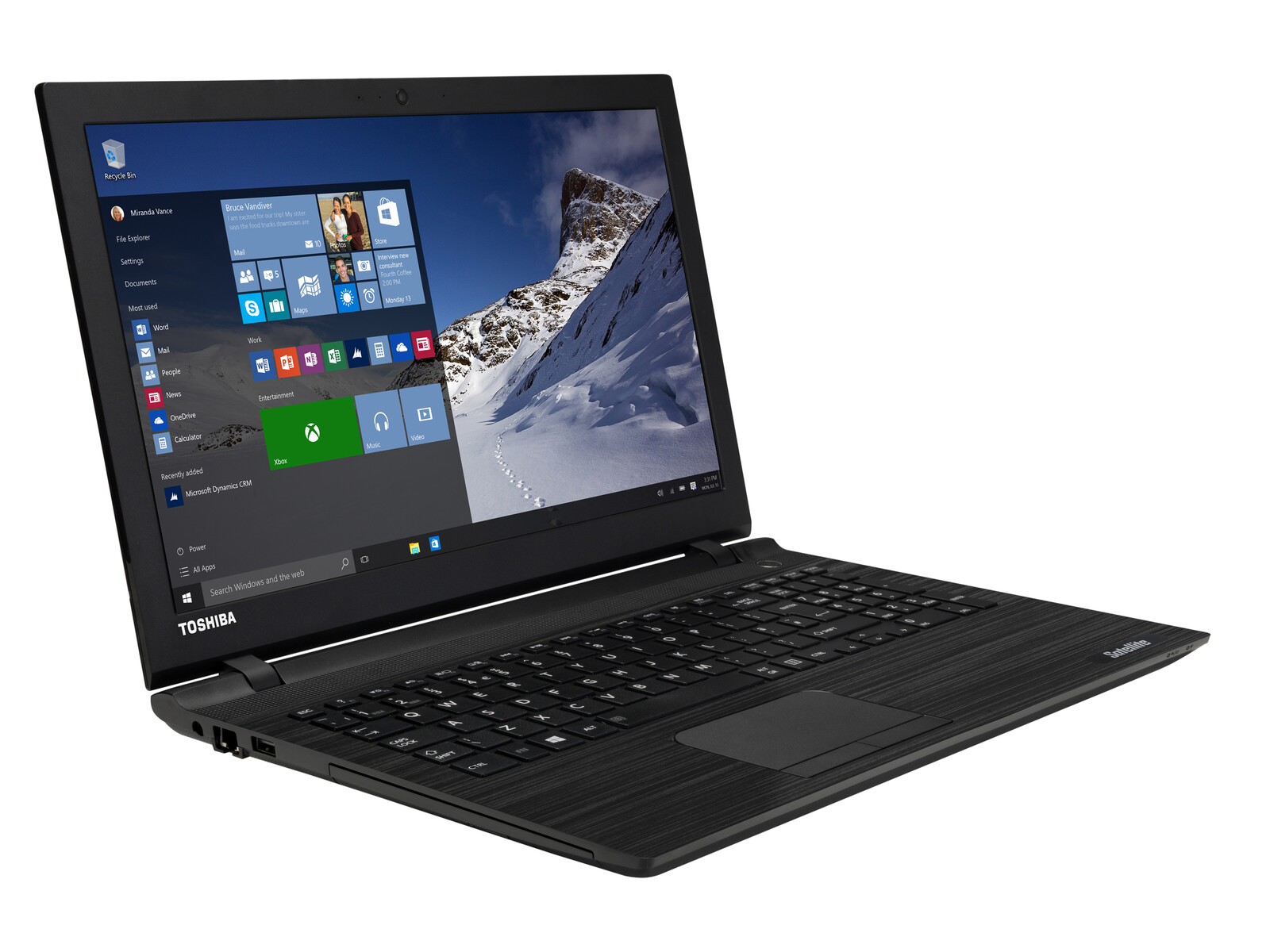 TOSHIBA C55-C-1DW 15,6" – 4Go RAM SSD 120Go – PC Portable Occasion