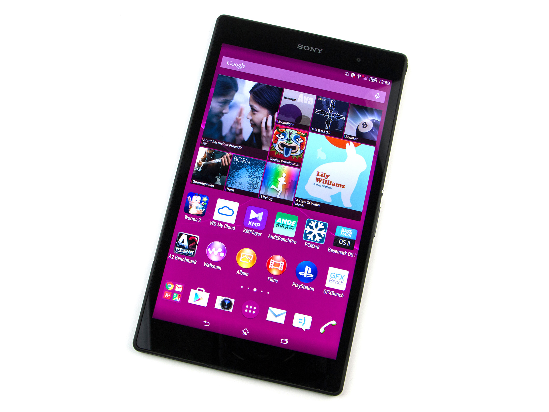 Sony Xperia Z3 Tablet Compact - Notebookcheck.fr