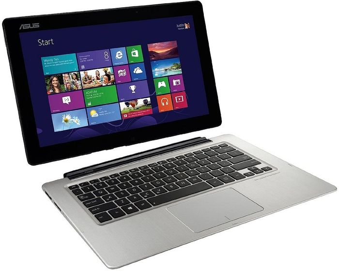 Tablette Asus notebook T100T Model PC détachable avec clavier intégrés.  64Go mémoire interne