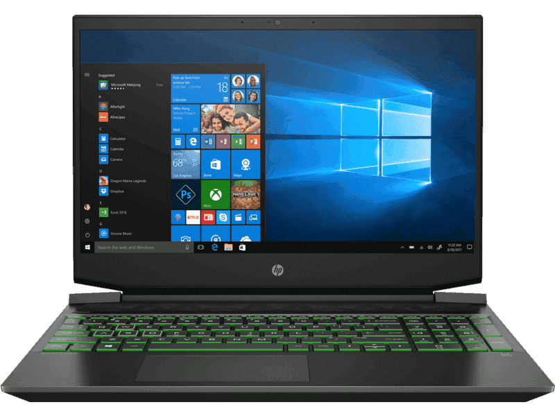 HP Pavilion Gaming 15-ec0003ns - Notebookcheck.fr