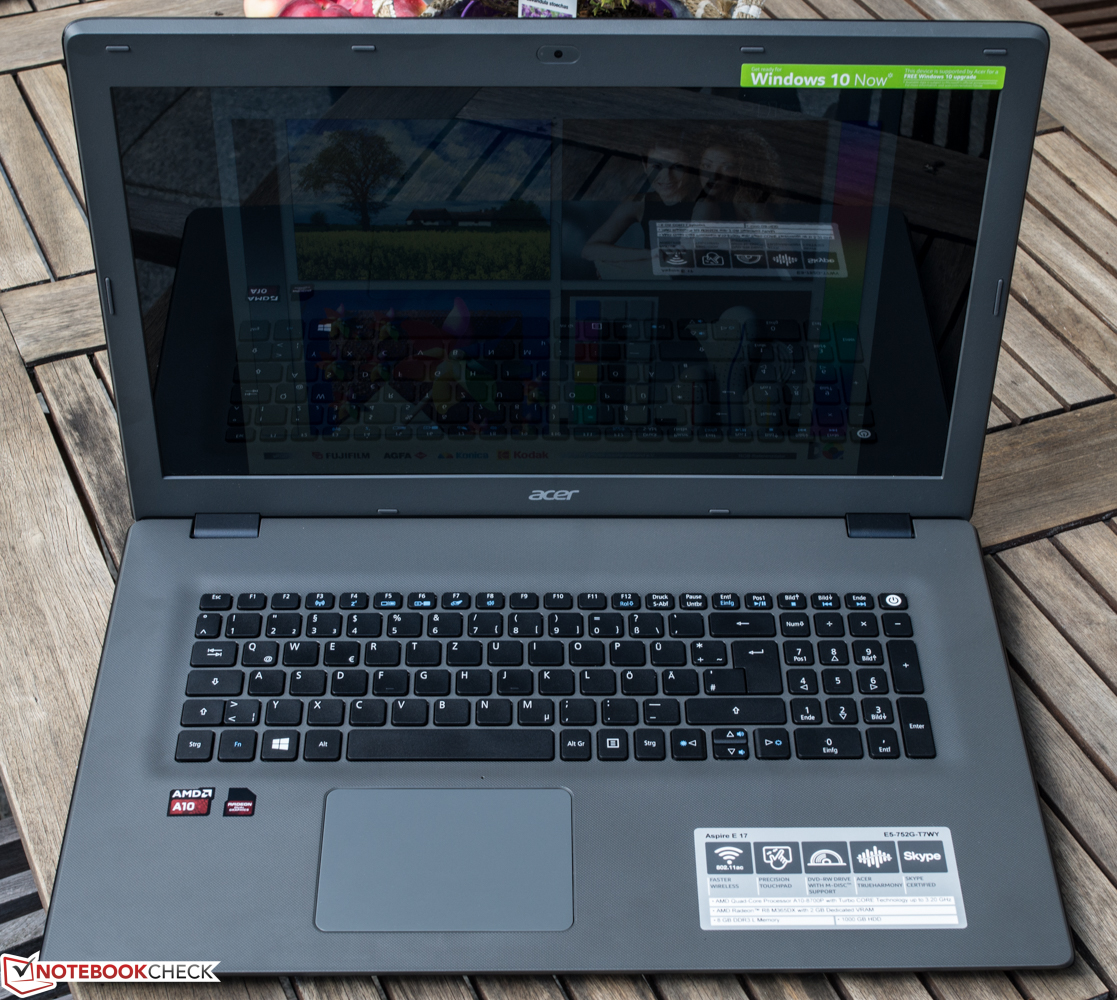 E17. Acer Aspire 17 обзор.