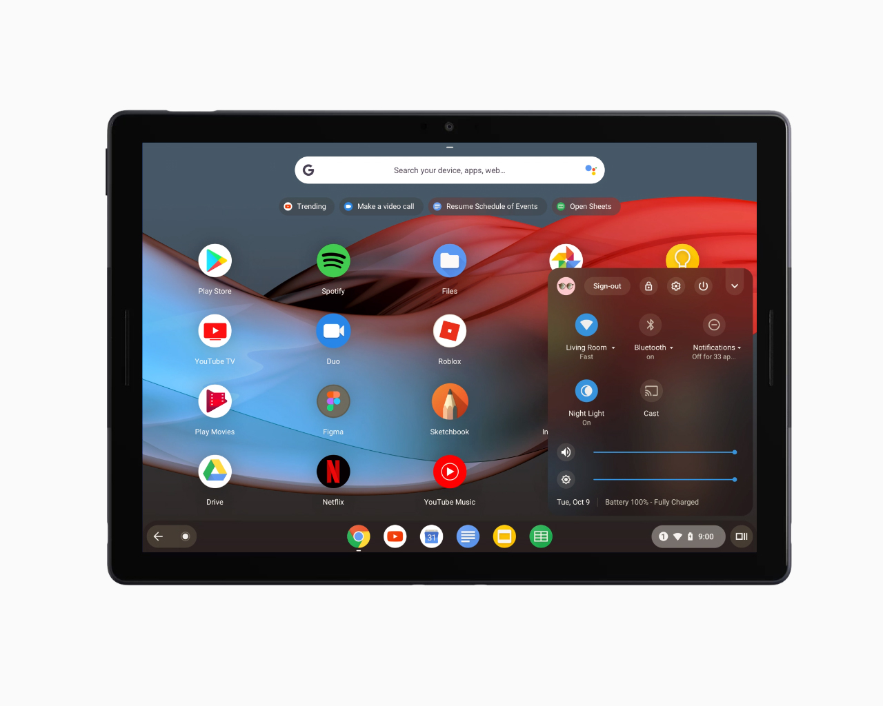 Google Pixel Slate, Core i5 - Notebookcheck.fr