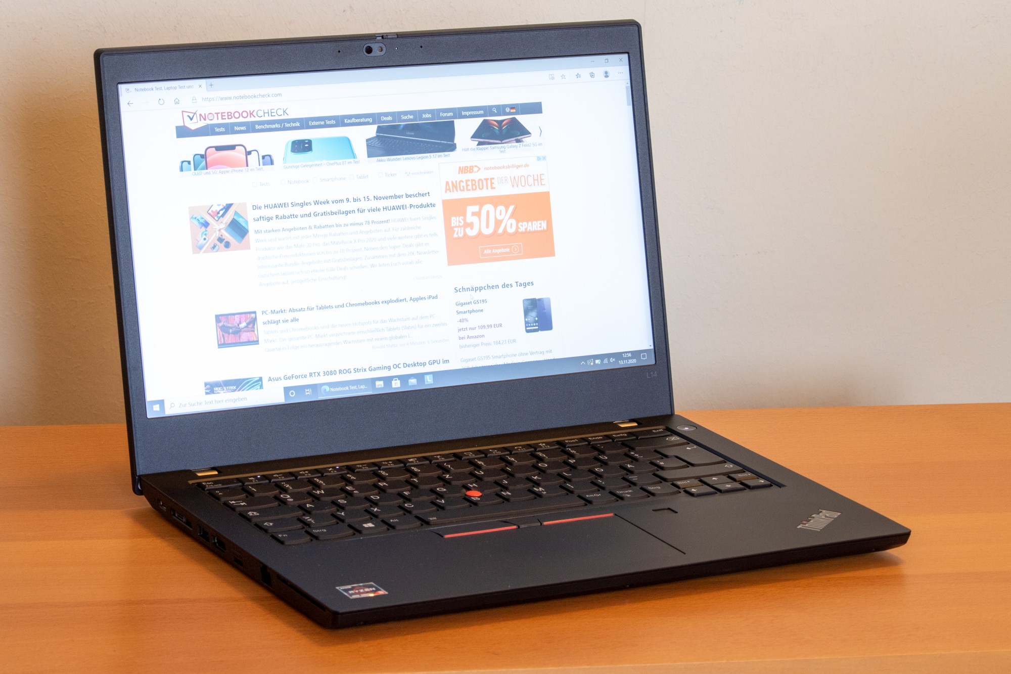 Lenovo ThinkPad L14 série  Notebookcheck.fr